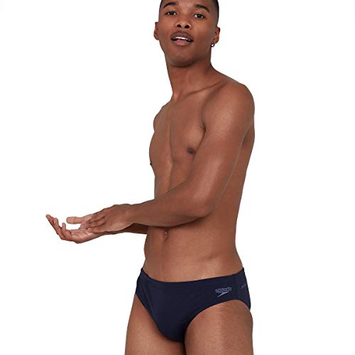 Speedo Essentials Endurance + 7 Cm Bañador Tipo Slip, Hombre, Azul (True Navy), 40 (ES 100 cm)