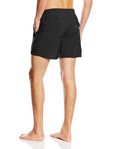 Speedo Solid Leisure 16 Elast. Waist Traje De Baño Hombre, Hombre, Solid Black (Solid Blk), L