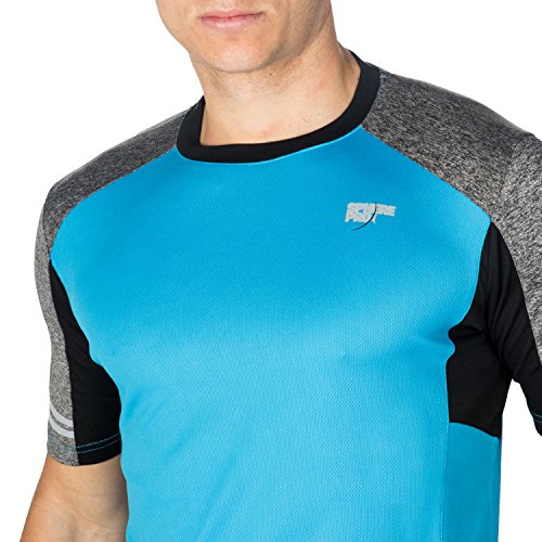 SPHERE-PRO 7018033S Camiseta Deportiva, Hombre, Azul (Turquesa), 36/S