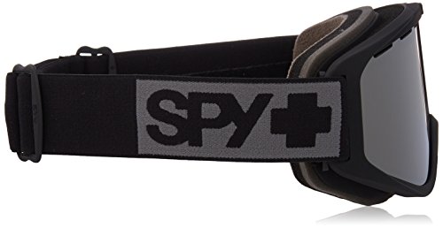 Spy WOOT - Gafas de esquí, color negro mate y plateado