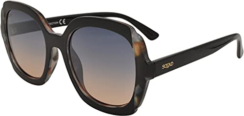 SQUAD Gafas de sol mujer Gradient Espejo Fashion Cuadradas 100% protección UV400