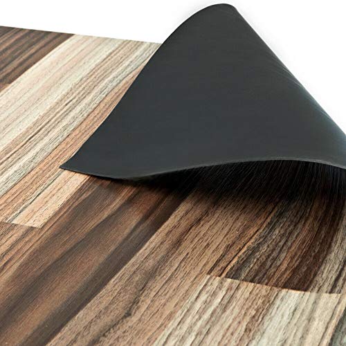 Suelo PVC al metro H100 cm Diseño Madera Parquet Piedra a medida Mod. Suelo PVC Madera Claro