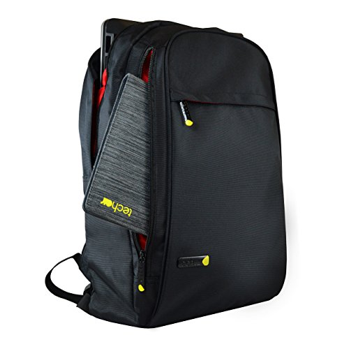 Techair TANZ0713V2 - Mochila para ordenador portátil de 17.3", color negro