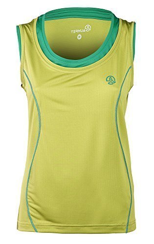 Ternua Ahaura 1205958-2232 - Camiseta para mujer, color amarillo amarillo L