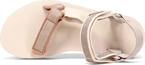 TEVA Sandalia W MIDFORM Univ Karina, Mujer, White Swan Meta, 38 EU