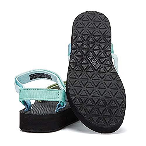 TEVA W MIDFORM Universal, Sandalias Mujer, Light Green Multi, 38 EU