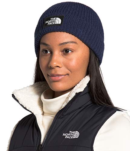 The North Face Cappello con risvolto uomo con Logo TNF su ruquadro NF0A3FJX BLU