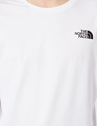 The North Face L/S Easy Camisa de Manga Larga, Hombre, Blanco (TNF White), L