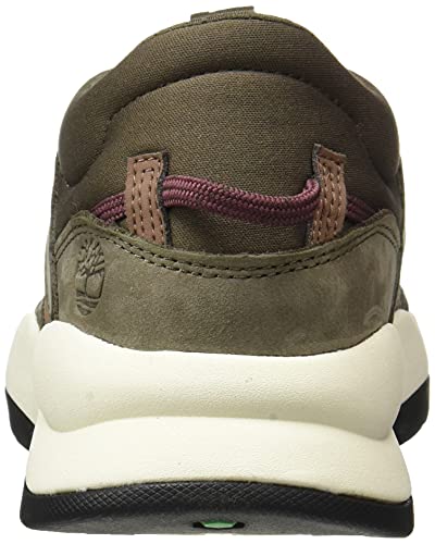 Timberland Boroughs Project Oxford Basic Zapatillas para Hombre, Verde (Olive Nubuck), 43 EU