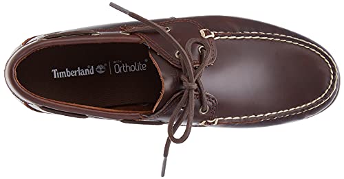 Timberland Cedar Bay, Náuticos Hombre, Marrón Dark Brown Grain, 42 EU