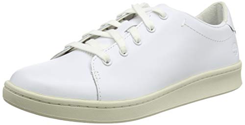 Timberland Dashiell Oxford, Zapatillas Bajas Mujer, Blanco White Full Grain, 36 EU