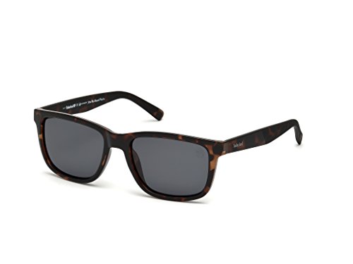 Timberland TB9125 52D 55 Monturas de Gafas, Marrón (Avana ScuraFumo Polar), Unisex Adulto