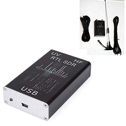 TOOGOO 100Khz-1.7Ghz Banda Completa UV Hf Rtl-Sdr Sintonizador USB Receptor / R820T + 8232 Radioaficionado