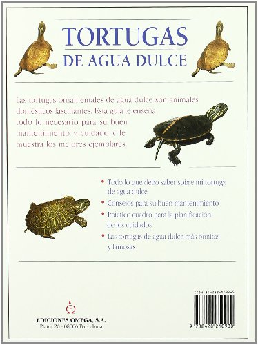 TORTUGAS DE AGUA DULCE (GUIAS DEL NATURALISTA-REPTILES -ANFIBIOS-TERRARIOS)