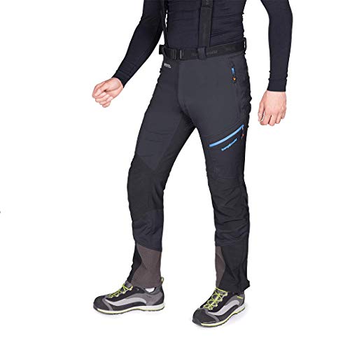 Trangoworld Trx2 Soft Pro Pant. Largo, Hombre, Negro/Negro, S