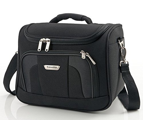 Travelite Neceser de Viaje, 19 litros, 36 cm, Negro