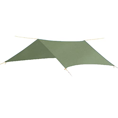 TRIWONDER Toldo de Tiendas de Campaña Impermeable Lona de Carpa Ligera para Acampar Picnic Playa al Aire Libre ((Verde + Accesorios) - 2.15 X 2.15 M)