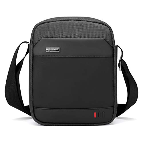 UBORSE Bolso Bandolera de Cuerpo Cruzado para Hombre Bolso de Hombro Impermeable para Negocios, Viajes y Escuela