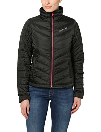 Ultrasport Whistler Foggia Chaqueta Acolchada, Mujer, Negro, 40