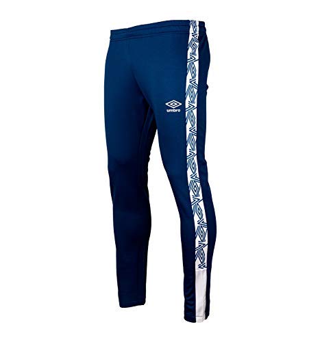 UMBRO Eyre Logo Pant Pantalón De Entrenamiento, Niños, Azul, 12/152