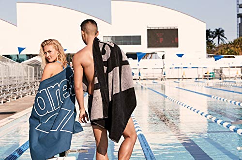 Unbekannt Arena Pool Soft-Toalla de algodón Mano, Unisex – Adulto, Color Blanco y Azul, 150x90cm