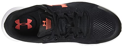 Under Armour UA Micro G Pursuit BP, Zapatillas para Correr de Carretera Hombre, Black/Concrete/Phoenix Fire, 43 EU