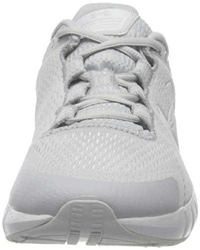 Under Armour UA W Micro G Pursuit BP, Zapatillas para correr de carretera, Mujer, Gris (Halo Gray / White / White), 41 EU