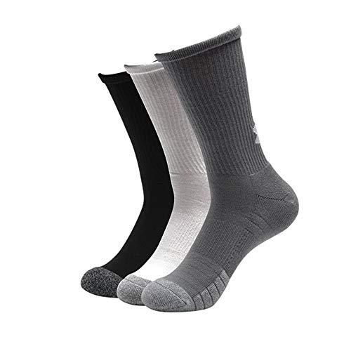 Under Armour (UNDKU Heatgear Crew Calcetines, Unisex adulto, Gris, MD