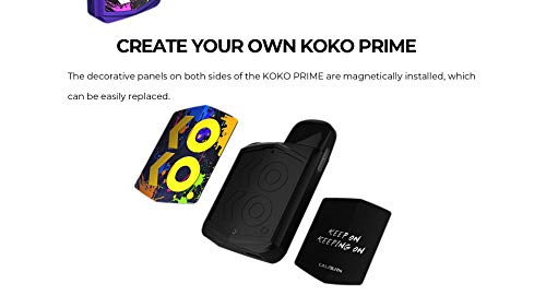 Uwell Caliburn KOKO Prime Pod System Kit 2ml Cartridge Pod 15W 690mAh Electronic Cigarette Vape Pod Kit