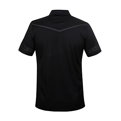 Valentino Rossi Riders Academy, Polo, Manga Corta Hombre, Negro, S