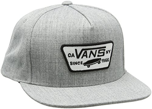 Vans Full Patch Snapback Gorra de béisbol, Gris (Heather Grey Htg), Talla única (Talla del Fabricante: OS) para Hombre