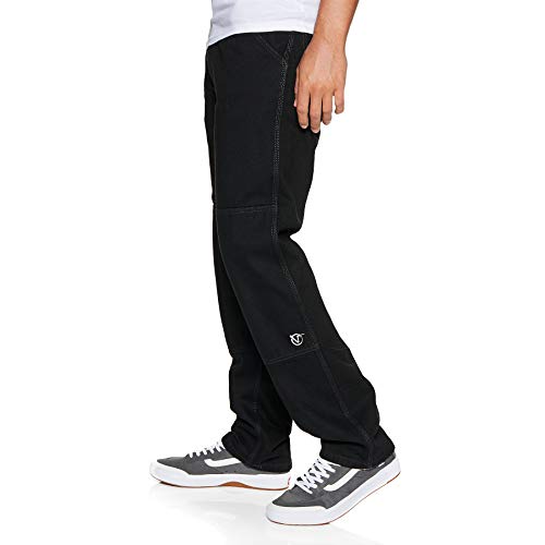 Vans Pantalón V96 Rowan Zorilla Relaxed Denim Black Negro 43