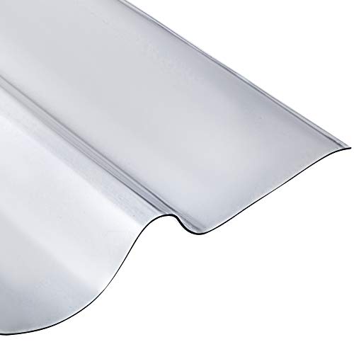 VEVOR Protector de Mesa de PVC Transparente de 1830 x 1170 mm, 1,5 mm, para Mesa de Comedor o Mesa de Madera