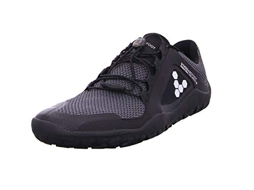 Vivobarefoot Primus Trail Firm Ground - Zapatillas de atletismo para hombre, color Negro, talla 42 EU