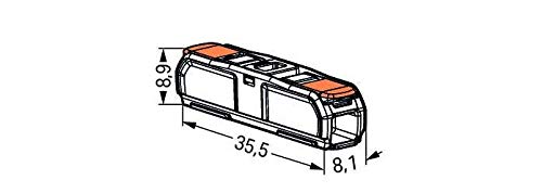 WAGO 221-2411 Durchgangsverbinder mit Hebel