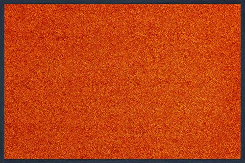 Wash+Dry - Alfombra Burnt Orange 40x60, Naranja