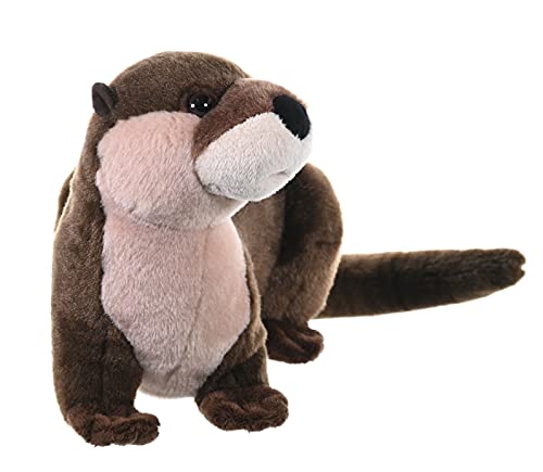 Wild Republic-10949 Peluche Nutria Europea Cuddlekins, Color marrón, 15" (10949)