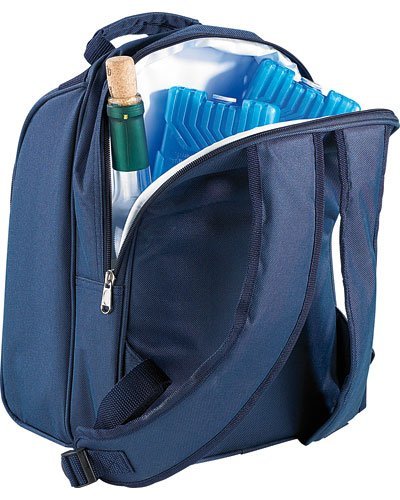 Xcase Mochila térmica: Mochila térmica de Picnic con Compartimento refrigerado, Equipado para 2 Personas (Mochila de Picnic con Compartimento refrigerante)