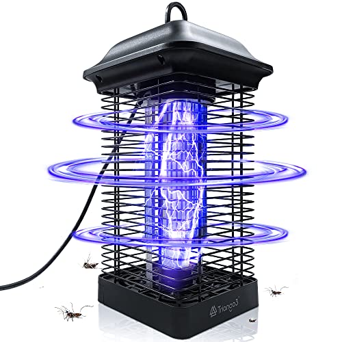 YINAMA Lámpara Antimosquitos Eléctrico, 18W UV LED Trampa Asesino de Mosquitos Electrico Interior y Exterior Eficaz No tóxicos Hogar Jardín Oficina Restaurante