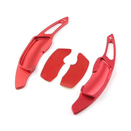 YJLLOVE YANGJIAOLIAN Auto Volante Mayúspeso Cambio de Remo Extensión 2pcs Ajuste para Subaru Legacy Forester BRZ XV Impreza (Color : Red)