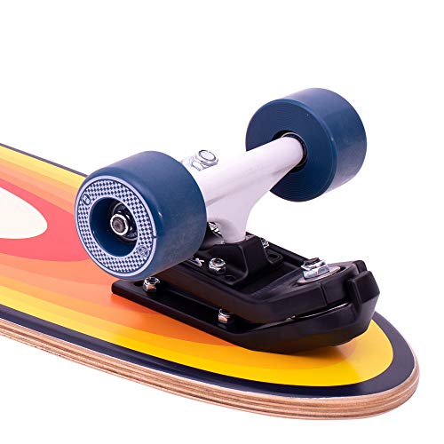 Z-Flex Surf-a-gogo Log Roll Longboard, Adultos Unisex, Multi (Multicolor), 37 in