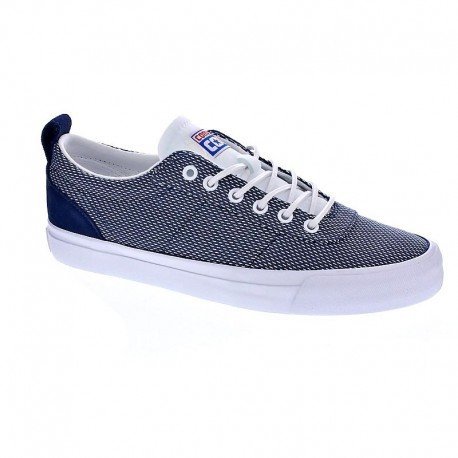 Zapatilla Match Point Rubber Canvas Navy-White-Blue Talla 9 USA