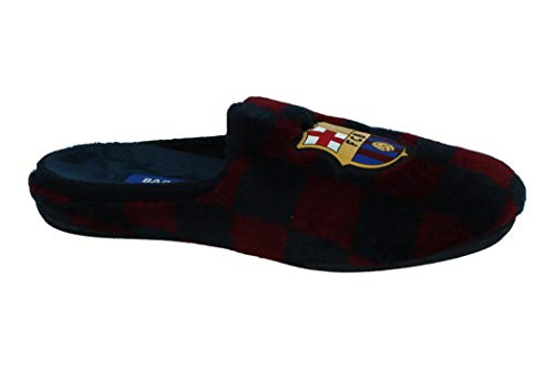 Zapatillas FC Barcelona 1a Equipación Zapatillas de Estar por casa Hombre Invierno Otoño - 32 EU