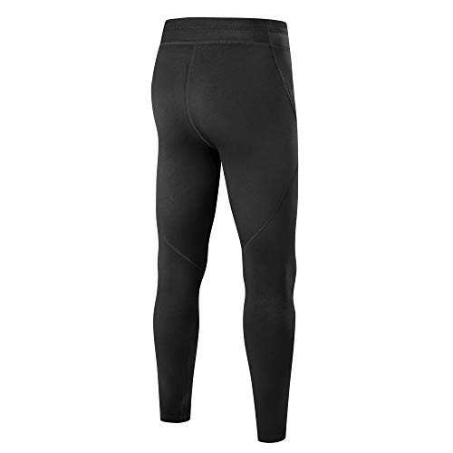 ZCCO Pantalones de Neopreno para Hombre, Pantalones Largos de Neopreno de 1,5 mm para Hacer Surf, Kayak, natación, Buceo, piragüismo (Negro, XL)