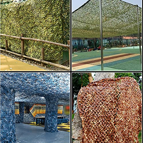 ZWFF Tela Camuflaje Sombra - Tela Toldo Camo De Camo Color Océano Malla De Camo Oxford De 210d Sol Y Resistencia Al Envejecimiento para Sun Shade Outdoor(Size:6x8m/19.7x26.2ft,Color:Color del océano)