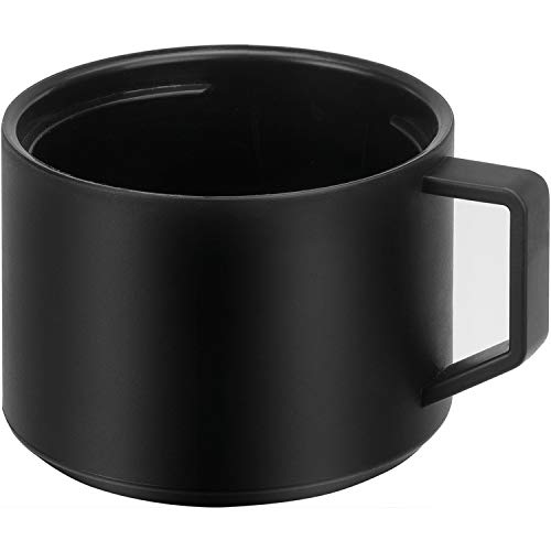 ZWILLING THERMO Botella térmica, Taza integrada, Termo, Aislamiento de doble pared, 1 L, Altura: 28,1 cm, Negro