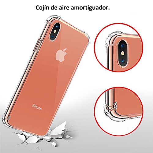 - Funda Anti-Shock Gel Transparente para XIAOMI REDMI 9C, Ultra Fina 0,33mm, Esquinas Reforzadas, Silicona TPU de Alta Resistencia y Flexibilidad