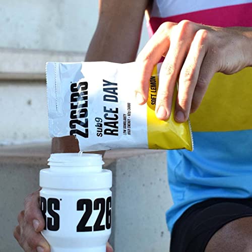 226ERS Sub9 Race Day Energy Drink | Bedida Energética en Polvo con BCAA, Sodio y L-Carnititna - 9 Sobres