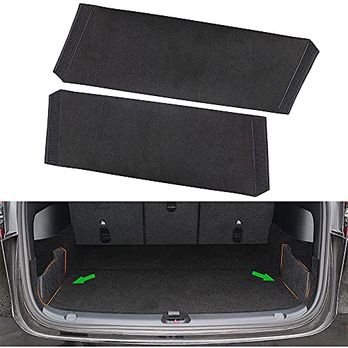 2Pcs Tablero Divisor Lateral Del Organizador Del Maletero Trasero Del Coche para Tesla Model Y 2020 2021, Bolsas para Maletero del Coche, Fácil Instalación