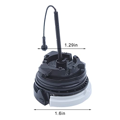 Adefol 4 Piezas Motosierra Tapón de Gasolina del Tanque de Combustible para Stihl MS171 MS 181 MS 200 MS210 MS230 MS240 MS250 MS260 MS340 MS360 S380 Piezas de Repuesto para 000350 0525